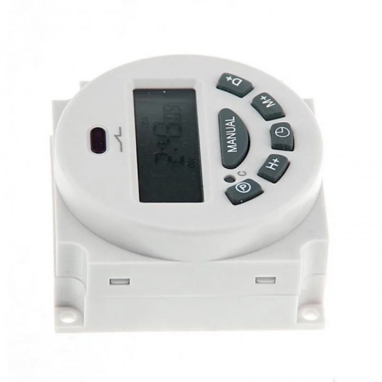 Microcomputer DC 24 V LCD Digital Display Programmable Electronic Timer Switch