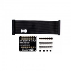 PIMORONI Mini Black HAT Hack3r – Solder Yourself Kit for Raspberry Pi