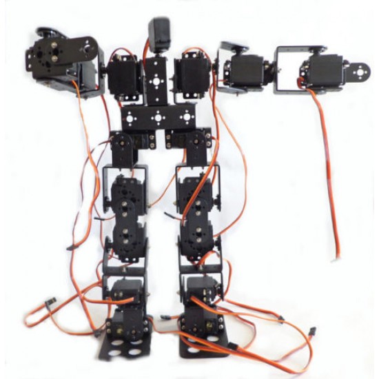 Full Set of 17DOF Biped Robot Educational Robotic Kit+(17pcs) MG995+Servo Horn