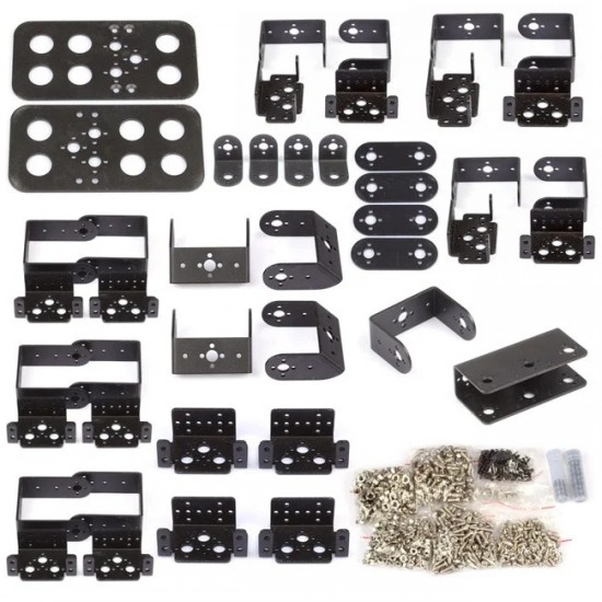 Full Set of 17DOF Biped Robot Educational Robotic Kit+(17pcs) MG995+Servo Horn
