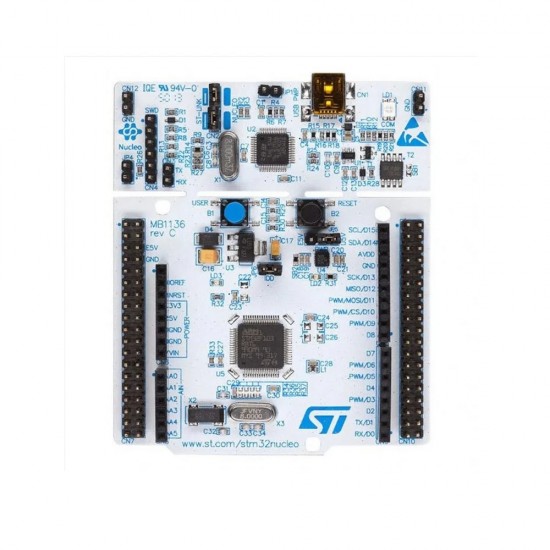 NUCLEO-L053R8, STMICROELECTRONICS, STM32L053R8 MCU, Development Board