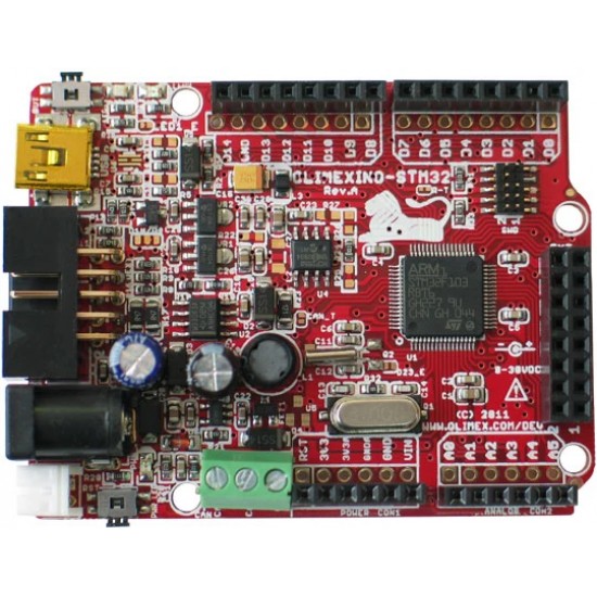 Olimex OLIMEXINO-STM32 ARDUINO/MAPLE like Board with STM32F103RBT60
