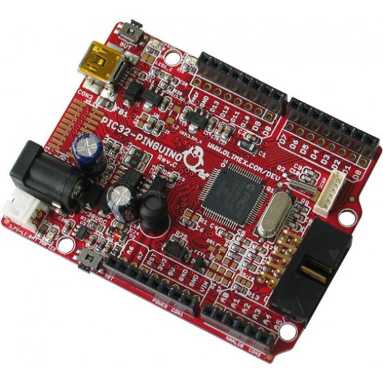 Olimex PIC32-PINGUINO-OTG ARDUINO like PIC32MX440F256H USB-OTG