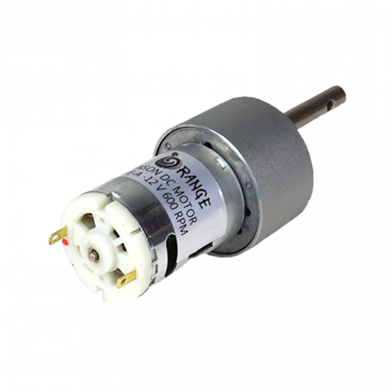 Orange 12V 600 RPM Johnson Geared DC Motor – Grade A Quality