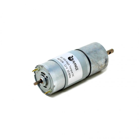 Orange OG555 High Torque DC Motor 12V 10RPM 680N-cm Encoder Compatible
