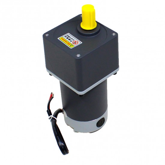 Orange High Torque DC Gear Motor 24V 23RPM 147KG,CM