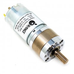 Orange Planetary Gear DC Motor 12V 1350RPM 20 N-cm PGM45775-3.7K