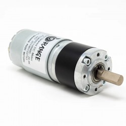 Orange Planetary Gear DC Motor 12V 185RPM 72.5 N-cm PG36M555-26.9K