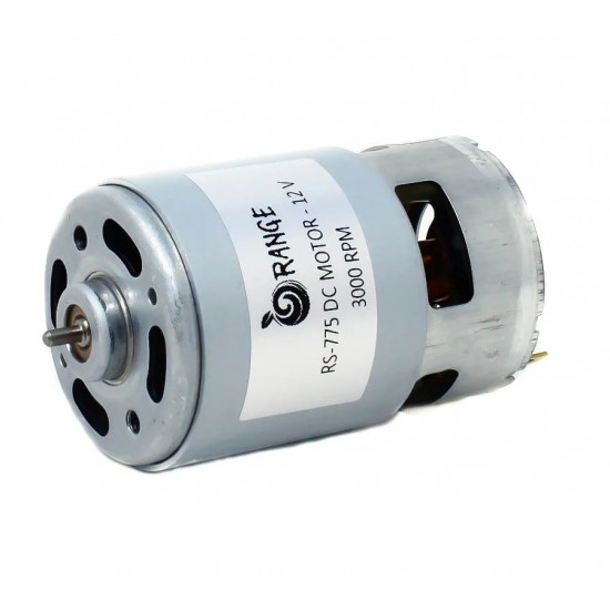 Orange RS775 12V 3000RPM Base DC Motor