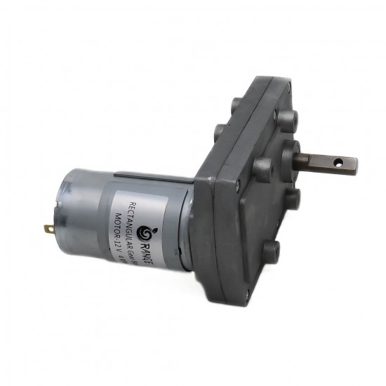 Orange TT555 12V 4RPM Rectangular gearbox DC motor for DIY Project Encoder Compatible