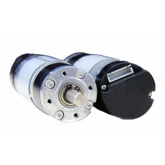 HD Planetary DC Geared Motor 438 RPM 29.5N-CM 12V with Encoder