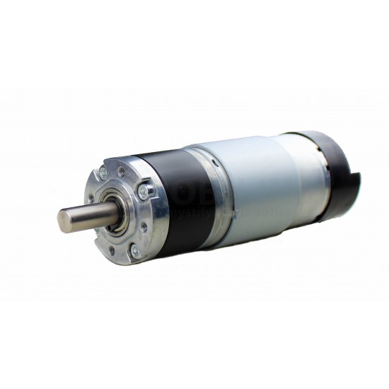 HD Planetary DC Geared Motor 468 RPM 72.6N-CM 24V with Encoder
