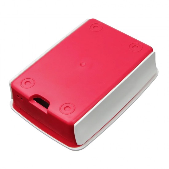 Raspberry Pi 3 Case for Raspberry Pi 3 Model B, B+ only Red/White