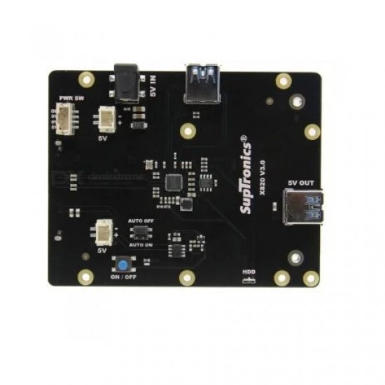 Raspberry Pi X820 2.5 inch SSD Disk Expansion Board Supports USB3.0 Storage