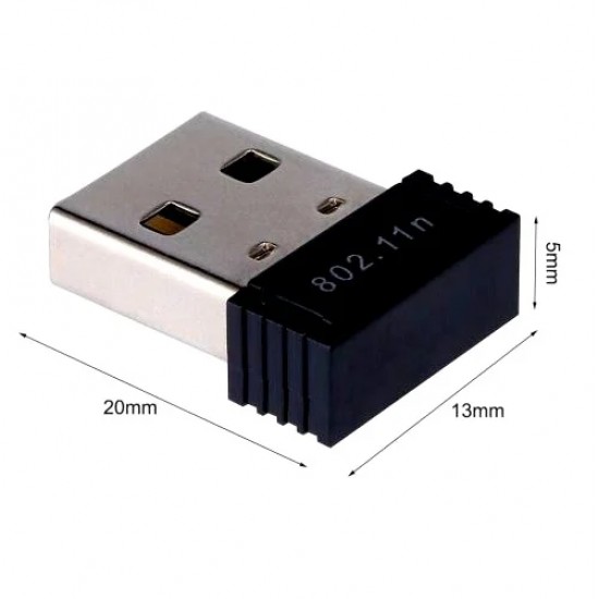  RTL8188 Mini USB wireless Network Card 150Mbps Wi-Fi Dongle