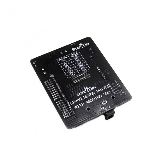 SmartElex L298N Motor Driver with Onboard Arduino Uno.