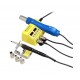 SOLDRON 8898 Portable Dual Hot Air Soldering Station with wall mounting