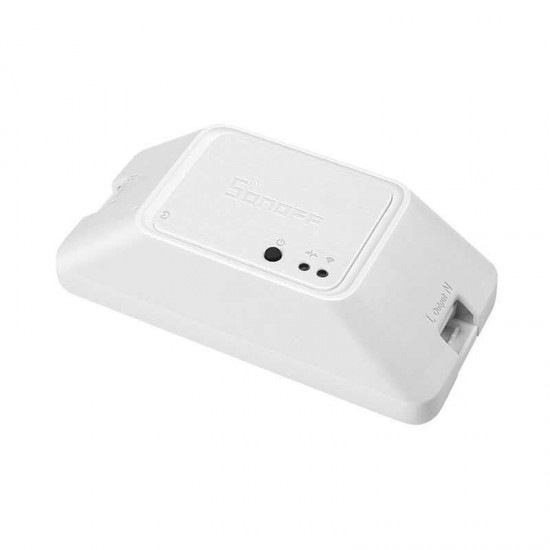 SONOFF BASIC R3 Smart ON/OFF WiFi Switch, Light Timer Support APP/LAN/Voice Remote Control
