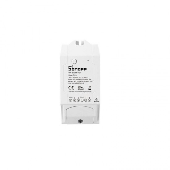 Sonoff TH10 Mobile Temperature Switch Timing Thermostat Temperature and Humidity Controller