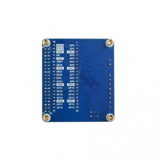 Waveshare DC Motor Driver Module for Raspberry Pi Pico Driving up to 4x DC Motors