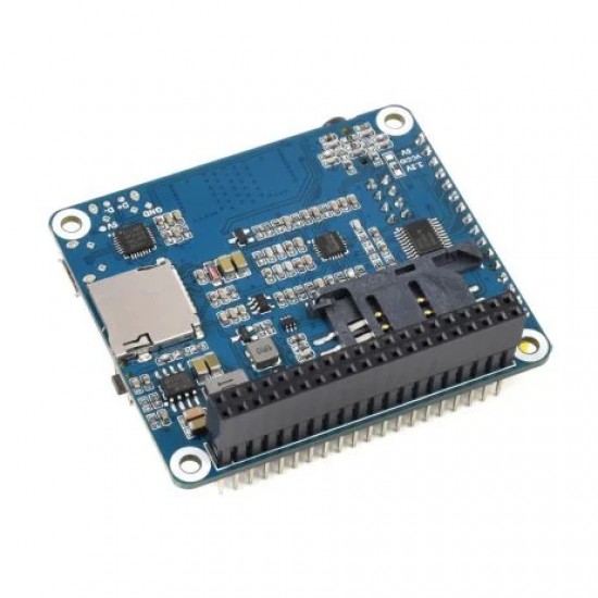 Waveshare SIM7600G-H 4G HAT For Raspberry Pi, LTE Cat-4 4G / 3G / 2G Support