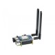 Waveshare SIM7600G-H M.2 4G HAT for Raspberry Pi LTE CAT4 High Speed 4G/3G/2G GNSS Global Band