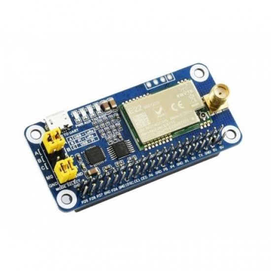 Waveshare SX1262 LoRa HAT for Raspberry Pi 868MHz Frequency Band