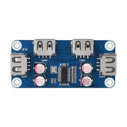 Waveshare USB HUB HAT (B) for Raspberry Pi Series with 4x USB 2.0 Ports