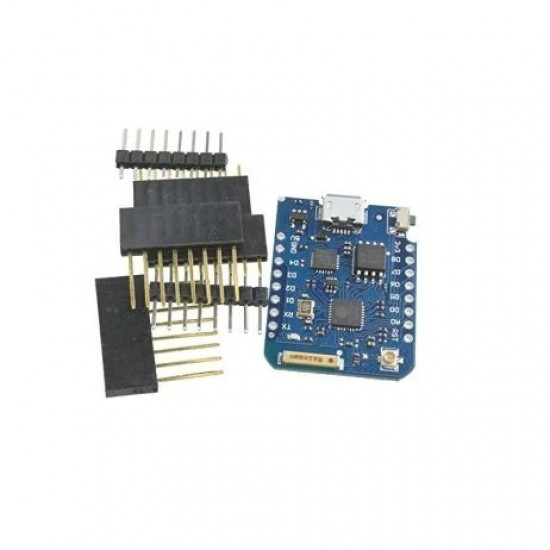 WEMOS ESP8266 D1 Pro mini-16 m External Antenna Connector Rated 5.00 out of 5 based on 1customer rating