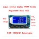 XY-LPWM Signal Generator PWM Pulse Frequency Duty Cycle Adjustable Module LCD Display Module