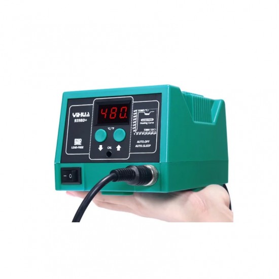 Yihua 939Bd+Esd Safe Adjustable Constant Temperature Electronic PCB Soldering Iron SMD Rework Station Machine