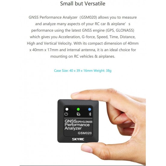 SKYRC GSM020-GNSS Performance Analyzer