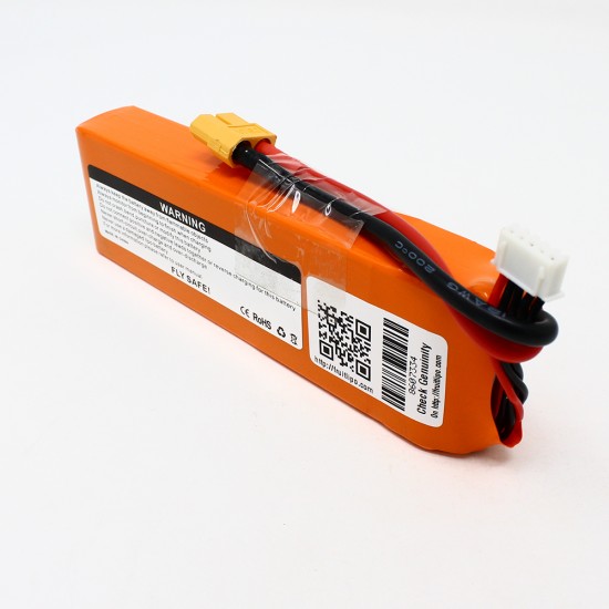 Orange 3000mAh 4S 25C/50C Lithium polymer battery Pack (LiPo)