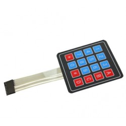 16 Keys 4x4 Matrix - Membrane Type Keypad