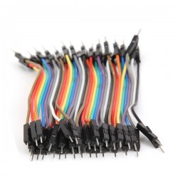 20cm Male To Male Jumper Cable Wire For Arduino - 10pcs