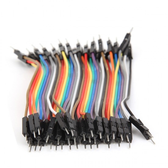 20cm Male To Male Jumper Cable Wire For Arduino - 10pcs
