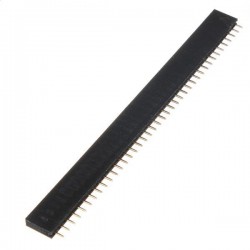 2mm Pitch Female Burg Strip 40 pin - 5 pcs