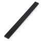 2mm Pitch Female Burg Strip 40 pin - 5 pcs