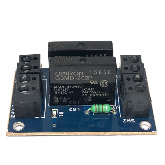 5V 2 Channel SSR Relay Module (Solid State Relay Module) with Fuse