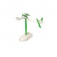 6 in 1 DIY Solar Powered Car Windmill Puppy Airboat Plane Learning Toy Kit