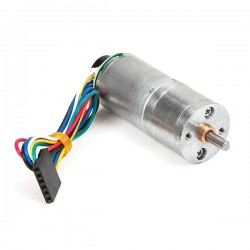 75:1 Metal Gearmotor 25Dx54L mm LP 12V with 48 CPR Encoder