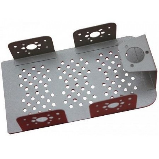 Advance Metal Chassis For Robots White