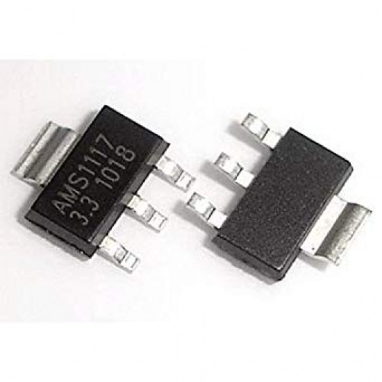 AMS1117 3.3V,1A LDO Voltage Regulator - SOT-223