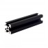 Black Anodized Aluminium 2020 Profile 1meter