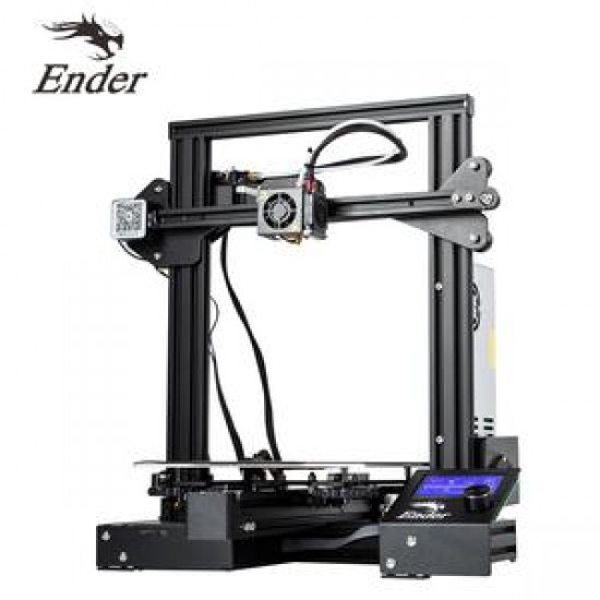Creality Ender 3 PRO 3d printer - 220x220x250mm Printing Size - Power Resume Function - MK10 Extruder - 1.75mm - 0.4mm Nozzle
