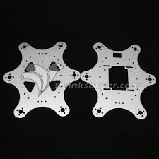 DIY 18DOF Aluminum Hexapod Spider Six 3DOF Legs Robot Kit with 32CH Controller