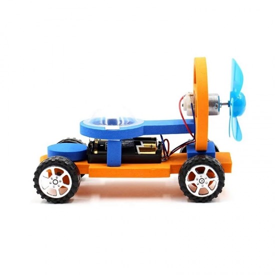 DIY Educational Early Learning Wind Colorful Car Toy