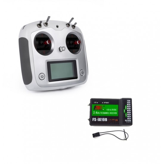 Hexacopter Drone Combo with APM 2.8 and 10ch FlySky FS-I6S (Motor + ESC + Propeller + Flight Controller + Frame + TX-RX Flysky FSi6+ Power module + Belt)