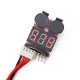 LiPo Battery Voltage Checker 1S-8S with Buzzer