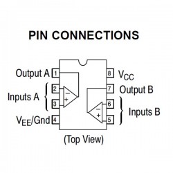 LM358 IC Low Power Dual Operational Amplifier Op Amp IC